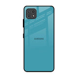 Oceanic Turquiose Samsung Galaxy F42 5G Glass Back Cover Online