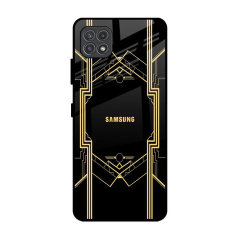 Sacred Logo Samsung Galaxy F42 5G Glass Back Cover Online