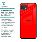 Blood Red Glass Case for Samsung Galaxy F42 5G