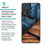 Wooden Tiles Glass Case for Mi 11i HyperCharge