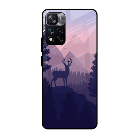 Deer In Night Mi 11i HyperCharge Glass Cases & Covers Online