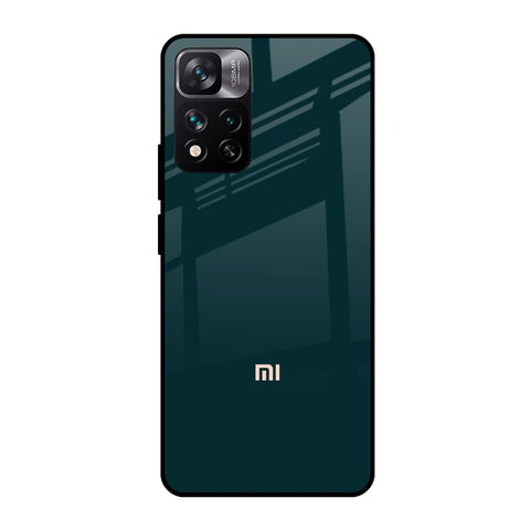 Hunter Green Mi 11i HyperCharge Glass Cases & Covers Online