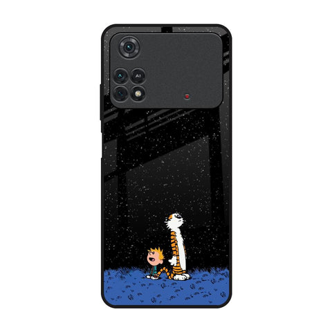 Night Sky Star Poco M4 Pro Glass Back Cover Online