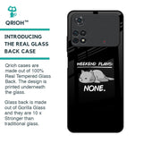 Weekend Plans Glass Case for Poco M4 Pro