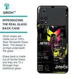 Astro Glitch Glass Case for Poco M4 Pro