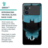 Cyan Bat Glass Case for iQOO 9 Pro