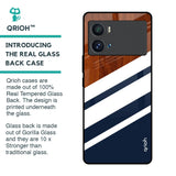 Bold Stripes Glass Case for iQOO 9 Pro