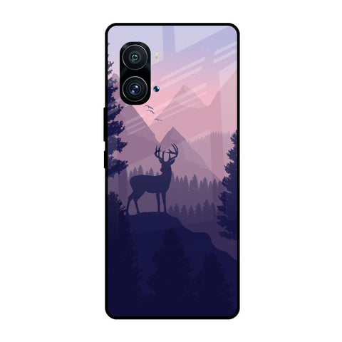 Deer In Night iQOO 9 Pro Glass Cases & Covers Online