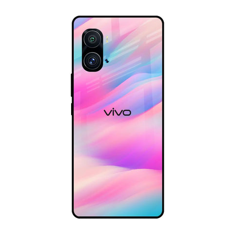 Colorful Waves iQOO 9 Pro Glass Cases & Covers Online