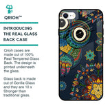 Owl Art Glass Case for iPhone SE 2022