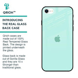 Teal Glass Case for iPhone SE 2022