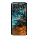 Golden Splash Samsung Galaxy A53 5G Glass Back Cover Online