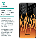 Fire Flame Glass Case for Samsung Galaxy A53 5G