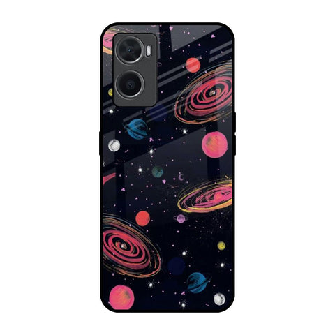 Galaxy In Dream Oppo A96 Glass Back Cover Online