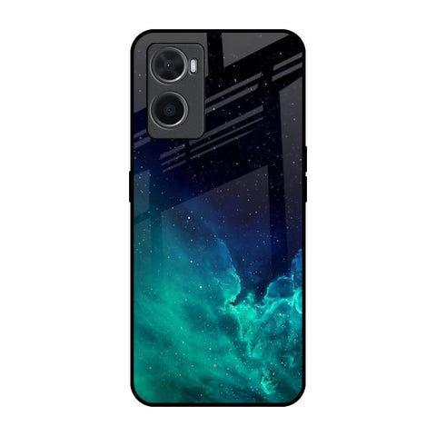 Winter Sky Zone Oppo A96 Glass Back Cover Online