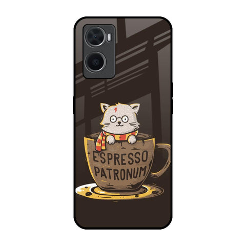 Tea With Kitty Oppo A96 Glass Back Cover Online