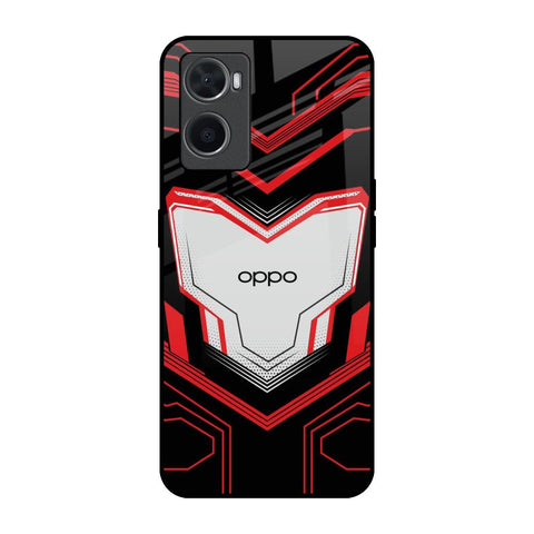 Quantum Suit Oppo A96 Glass Back Cover Online