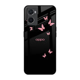 Fly Butterfly Oppo A96 Glass Back Cover Online