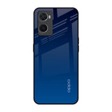 Very Blue Oppo A96 Glass Back Cover Online
