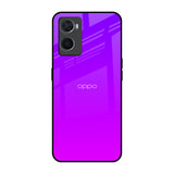 Purple Pink Oppo A96 Glass Back Cover Online