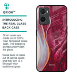 Crimson Ruby Glass Case for Oppo A96