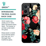 Floral Bunch Glass Case For Oppo A96