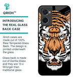 Angry Tiger Glass Case For Oppo A96