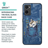 Kitty In Pocket Glass Case For Oppo A96