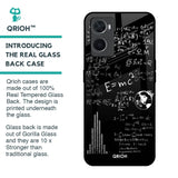 Funny Math Glass Case for Oppo A96