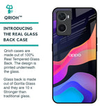 Colorful Fluid Glass Case for Oppo A96