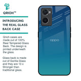 Celestial Blue Glass Case For Oppo A96