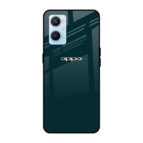 Hunter Green Oppo A96 Glass Cases & Covers Online