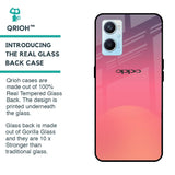 Sunset Orange Glass Case for Oppo A96