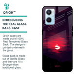 Morning Red Sky Glass Case For Oppo A96