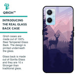 Deer In Night Glass Case For Oppo A96