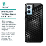 Dark Abstract Pattern Glass Case For Oppo A96
