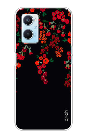 Floral Deco Oppo A96 Back Cover