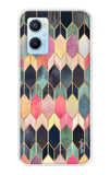 Shimmery Pattern Oppo A96 Back Cover