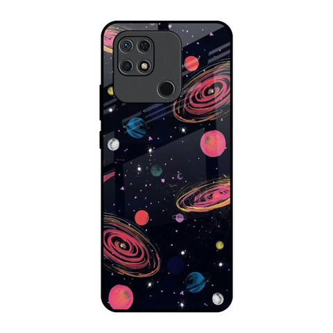 Galaxy In Dream Redmi 10 Glass Back Cover Online