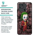 Joker Cartoon Glass Case for Redmi 10