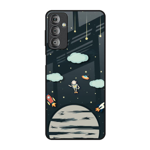 Astronaut Dream Samsung Galaxy F23 5G Glass Back Cover Online