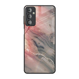 Pink And Grey Marble Samsung Galaxy F23 5G Glass Back Cover Online