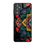 Retro Gorgeous Flower Samsung Galaxy F23 5G Glass Back Cover Online