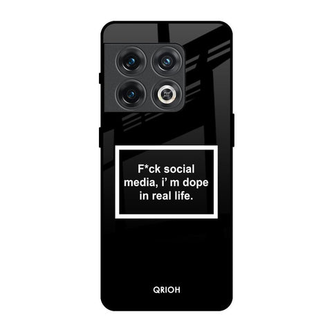 Dope In Life OnePlus 10 Pro Glass Back Cover Online