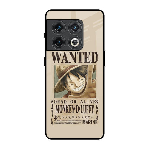 Luffy Wanted OnePlus 10 Pro Glass Back Cover Online