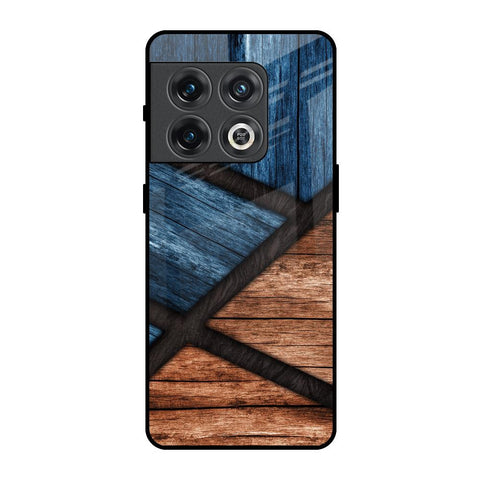 Wooden Tiles OnePlus 10 Pro Glass Back Cover Online