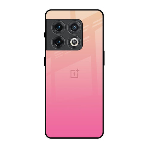 Pastel Pink Gradient OnePlus 10 Pro Glass Back Cover Online