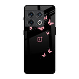 Fly Butterfly OnePlus 10 Pro Glass Back Cover Online