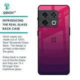 Wavy Pink Pattern Glass Case for OnePlus 10 Pro