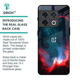 Brush Art Glass Case For OnePlus 10 Pro